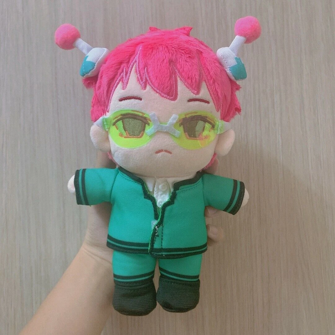 The Disastrous Life Of Saiki K. Saiki Kusuo Plush 20cm Doll Clothes +track  - Mascot - AliExpress