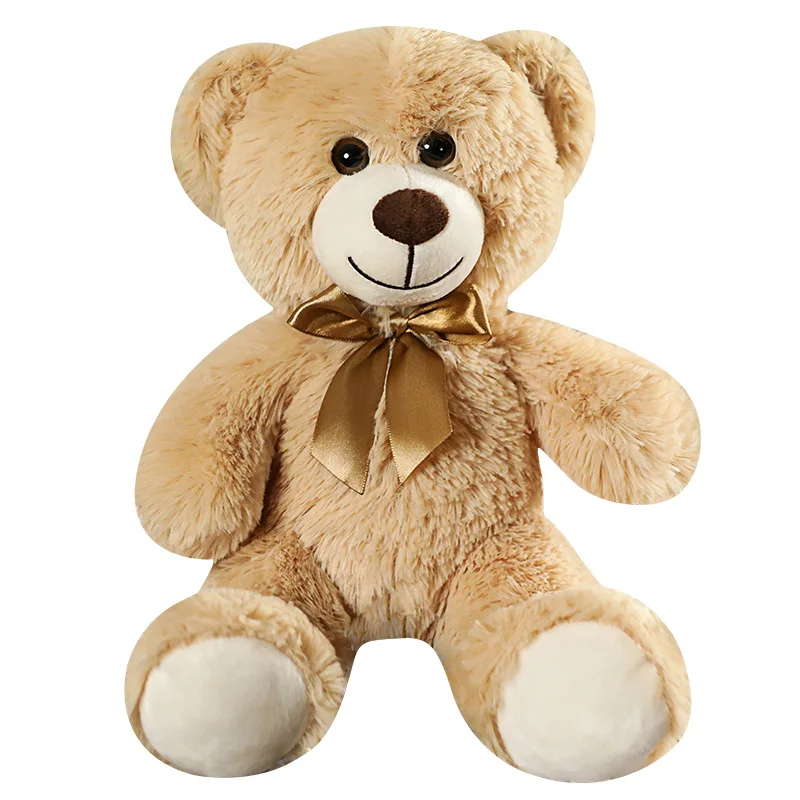 35CM Cute Colorful Bow Tie Bear Doll Plush Toy Hug Children Birthday Gift Pillow Teddy bear Home Living Room Bedroom | Игрушки и хобби