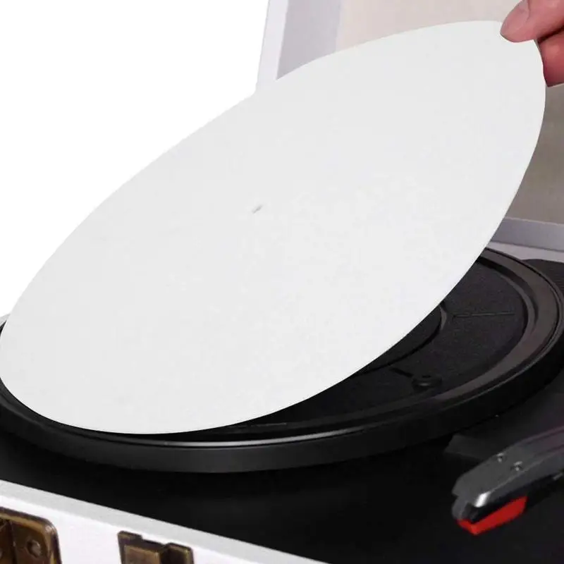 

12 Inch 3MM Acrylic Record Pad Anti-static LP Vinyl Mat Slipmat for Turntable Phonograph Accessories