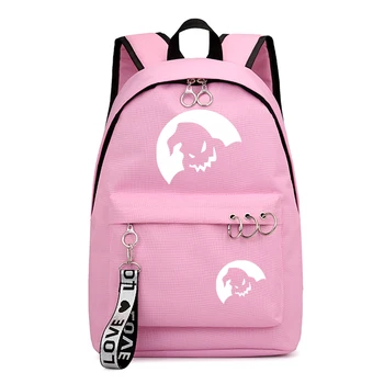 

Anime Sac A Dos Femme Black Pink Backpack Travel Backbag Mochila School Bags For Teenage Girls The Nightmare Before Christmas