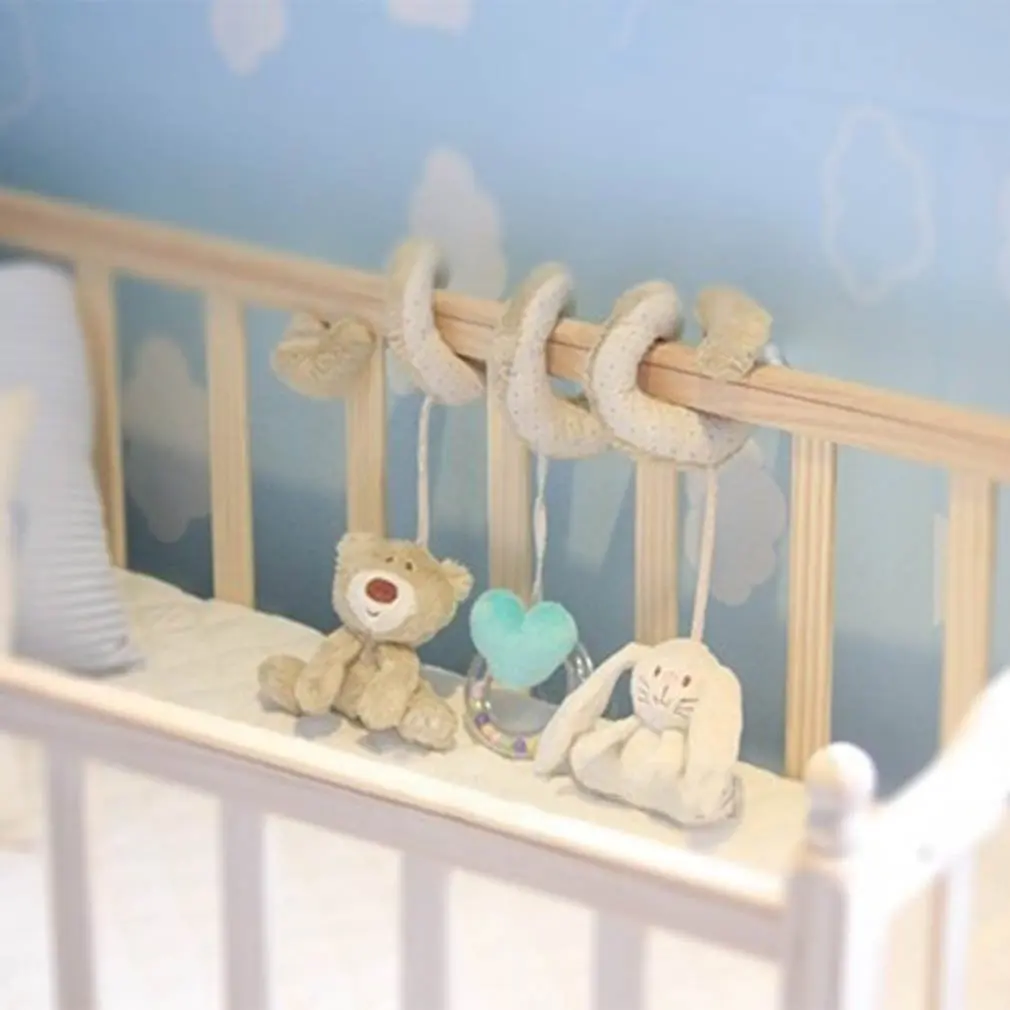 Infant Toys Baby Crib Rattles Mobile Revolves Around The Bed Stroller Playing Toy Baby Car Lathe Hanging 0-36 Months New