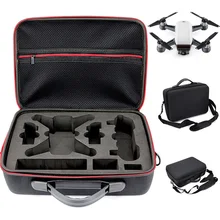 Anordsem-Bolsa de EVA portátil, estuche de almacenamiento dura, bolsas para drones, correa de hombro, accesorios para drones DJI Spark, caja de montaje
