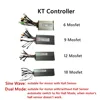 Contrôleur de vélo électrique 36/48V, 250/2000W, à onde sinusoïdale et double Mode Bluetooth KT, pour moteur de vélo électrique, sans balais, 36/48V ► Photo 2/3