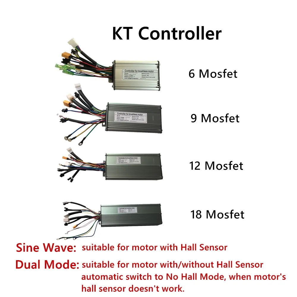 Discount E-bike Controller with Bluetooth KT Sine Wave/Dual Mode Controller for 36V/48V 250W-2000W Brushless Electric Bicycle Motor 1 Discount E-bike Controller with Bluetooth KT Sine Wave/Dual Mode Controller for 36V/48V 250W-2000W Brushless Electric Bicycle Motor 1