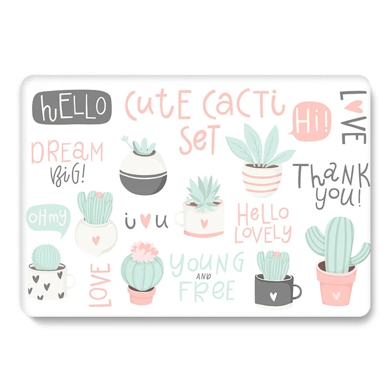

2019 Case for Macbook Pro 16 Cartoon Fruit Matte Clear Cute Hard Glitter Cover for Apple Macbook Pro 16 inch A2141 2019 Cases