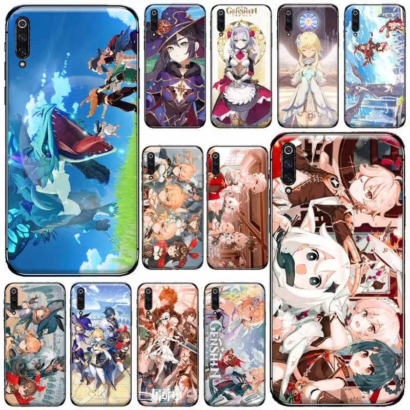 

genshin impact game Phone Case For Xiaomi Redmi note 4 4X 8T 9 9s 10 K20 K30 cc9 9t pro lite max