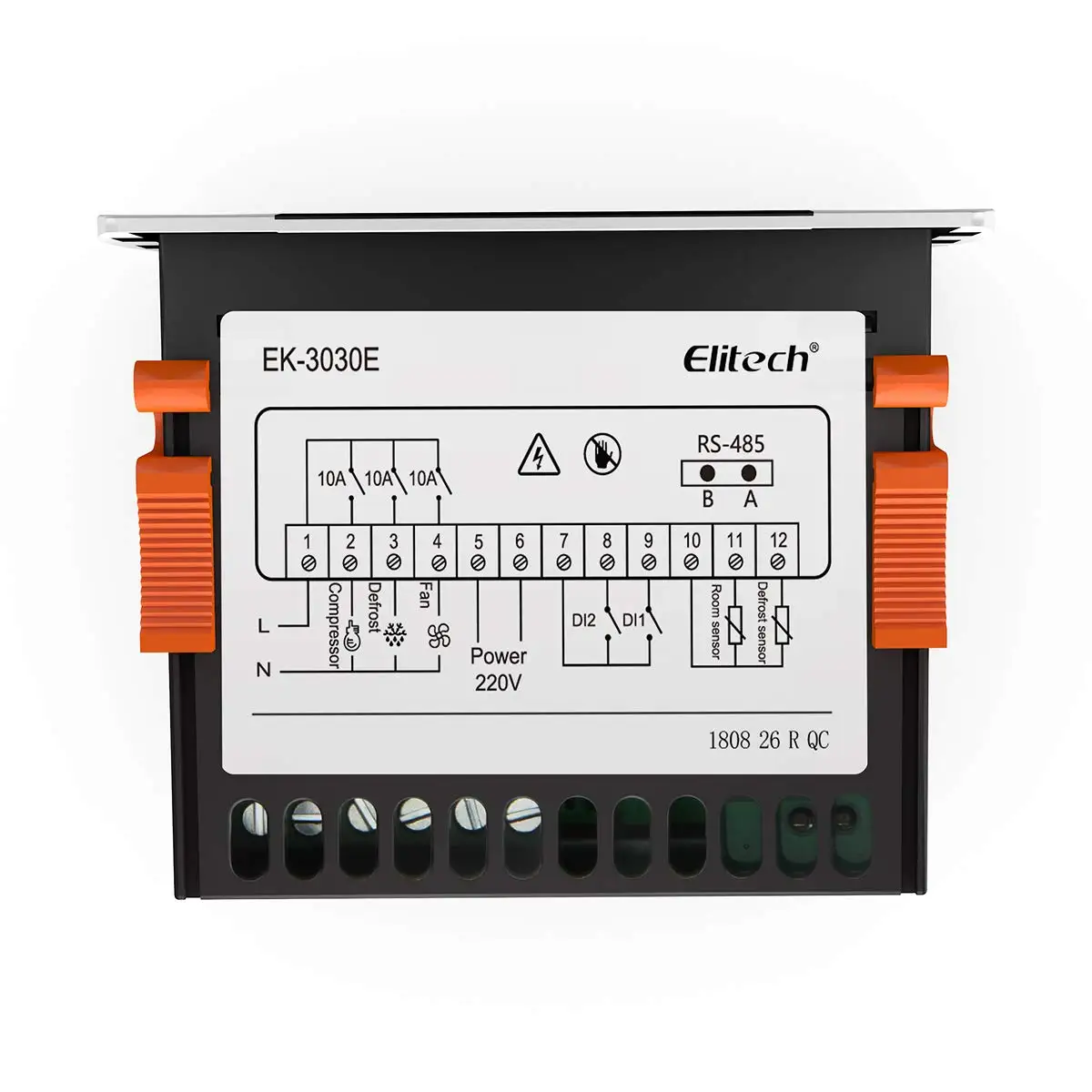 Elitech EK-3030E 110V Temperature Controller Thermostat Control System US CA Elitech EK-3030E 110V Temperature Controller Thermostat Control System US CA