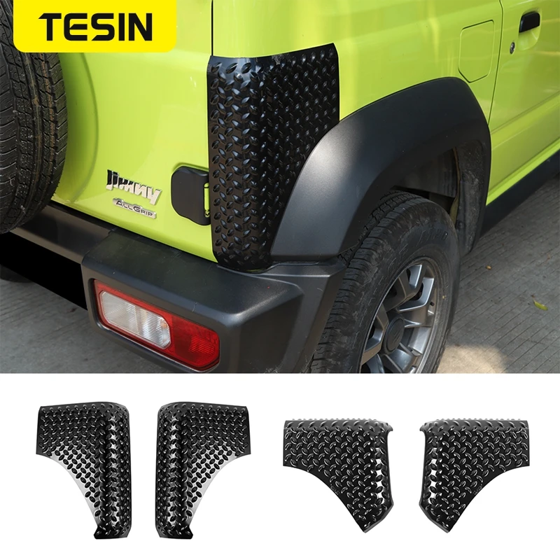 

Car Exterior Stickers for Car Front Rear Fender Tailgate Angle Wrap Decoration Guard Cover for Suzuki Jimny 2019+Car Accessories