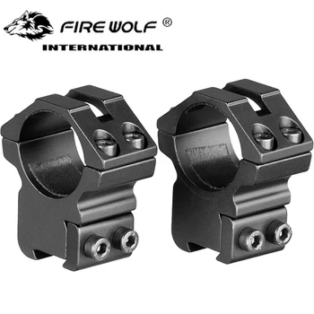 

2pcs Rifle Tactical Low Profile 25.4mm 1" Scope Rings 11mm Dovetail Rail Mount Free Shipping