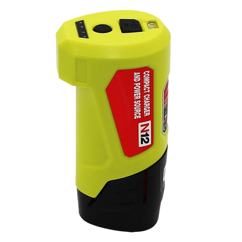 N12 Battery Charger Converter for 48-59-1201 M12 12V 10.8V Lithium USB Adapter Phone Power Supply |
