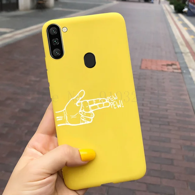 Shockproof Cartoon Silicone Phone Case For Samsung Galaxy A11 A 11 SM-A115F/DS 6.4