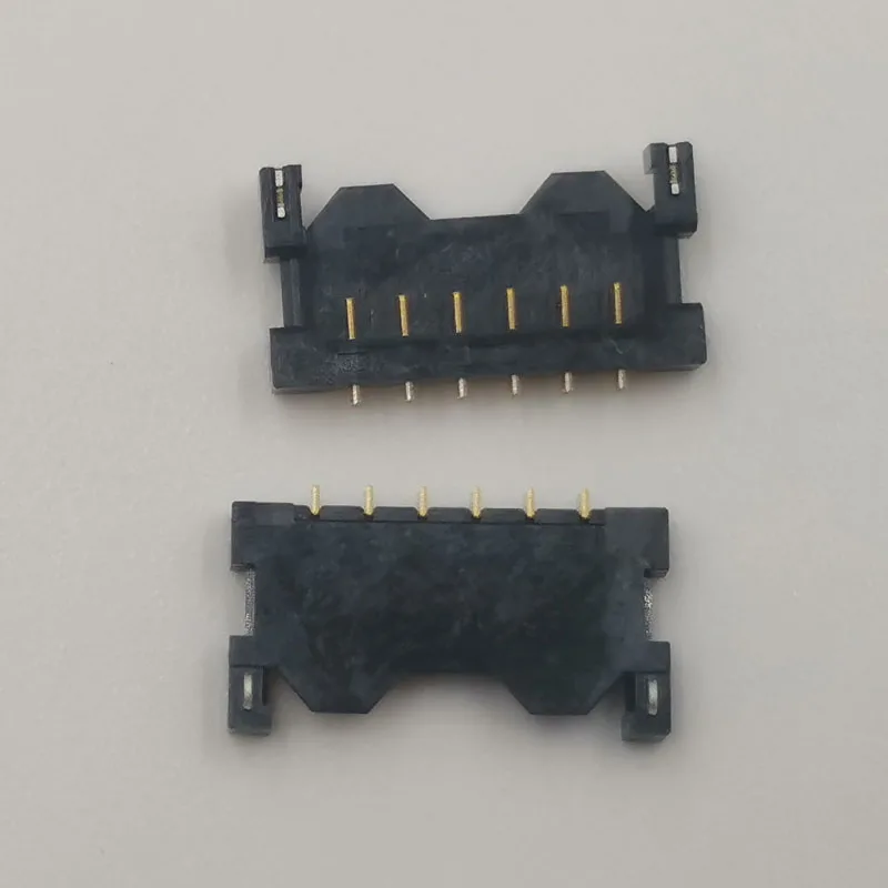 

10Pcs Battery Flex Clip Contact FPC Connector Holder For Samsung Galaxy Pro Note 10.1 P600 P601 P605 T520 T521 T525 Board 6pin