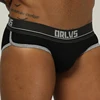 ORLVS Brand sexy gay briefs men jockstrap male underwear cueca tanga breathable quick dry kincker for men gay bikini briefs ► Photo 3/6