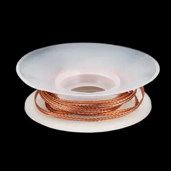 

2 mm Width 0.75M Length Desoldering Braid Welding Solder Remover Wick Wire Lead Cord Flux BGA Repair Tool