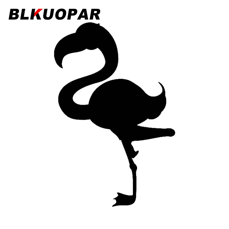 

BLKUOPAR Animal Silhouette Car Sticker Personality Waterproof Decal Creative Refrigerator Air Conditioner Laptop Car Accessories