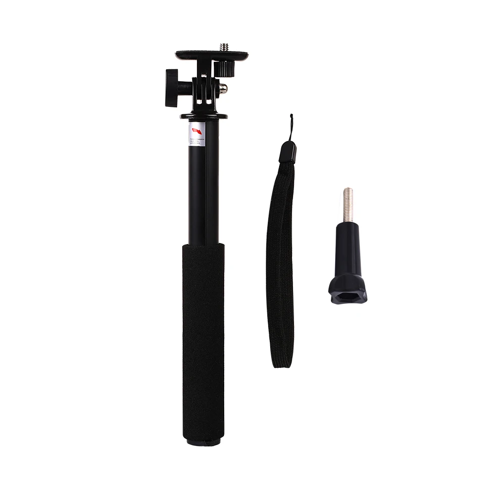 Белый цвет 29 дюймов алюминиевый монопод для GoPro Hero 8 7 6 5 Sjcam Sj8 Yi 4K Eken H9 Экшн-камера селфи палка для Go Pro аксессуар - Цвет: Белый цвет