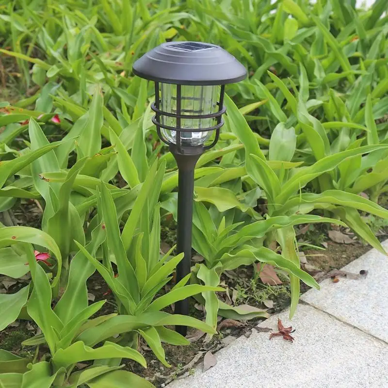 

2pcs Outdoor Solar LED Lawn Landscape Lamp Waterproof Garden Decorative Light Energy Saving and Environmental Protection
