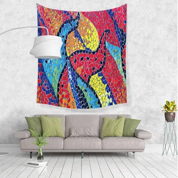 

privacy protection Tapestry Art wall oil painting Can Diy Custom Picture Photo Tapestry Bedroom poster mural Party decoration E0