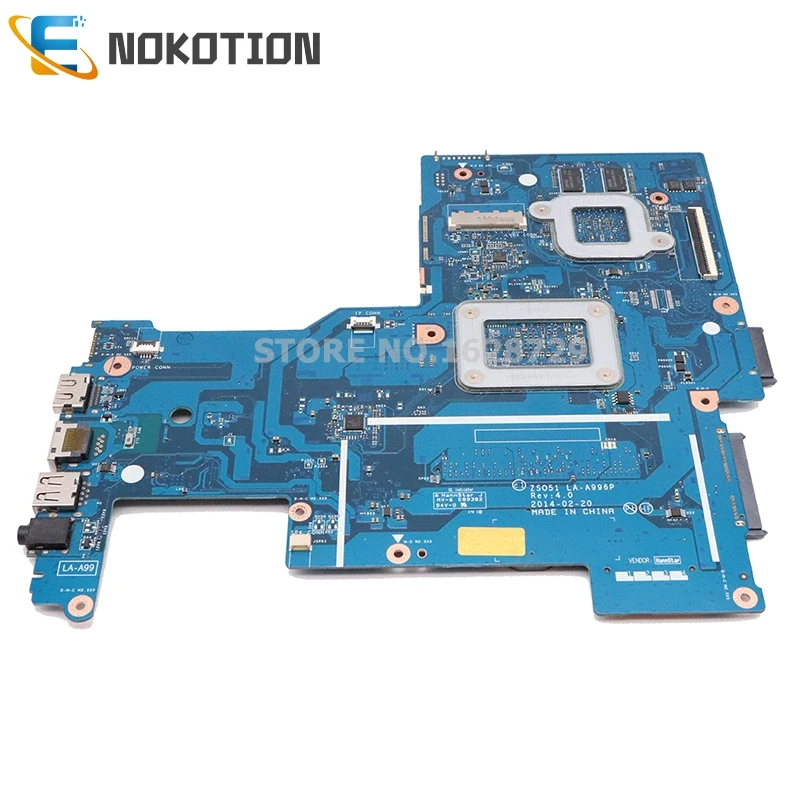 NOKOTION 764269-501 LA-A996P материнская плата для ноутбука для hp pavilion 15 15-g A8-6410 2,0 ГГц 8570 м 2 ГБ 764269-001 основной доска
