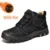 High Quality Outdoor Men's Shoes Genuine Leather Hiking Shoes Men Handmade Non-slip Warm Winter Boots for Men Winter Snow Boots 7