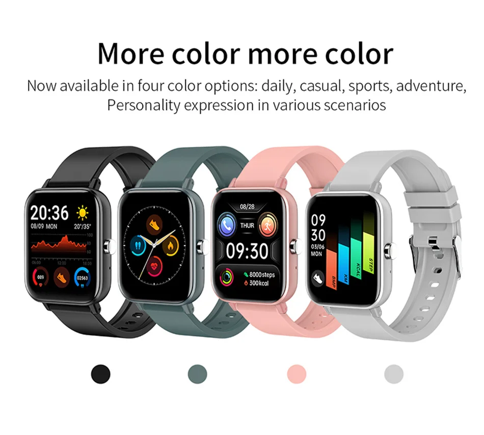 2022 New Bluetooth Answer Call Smart Watch Women Men Full Touch Dial Call Fitness Tracker IP67 Waterproof Smartwatch Woman+Box