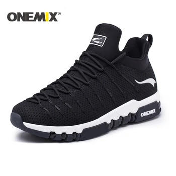 

ONEMIX new men road running shoes outdoor sneakers men trekking shoes women breathable sneakers walking running shoes men 2019
