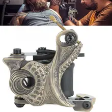 Тату-машинка с рельефным рисунком Индукционная тату-машинка Красота тела Профессиональный лайнер оттеняющий устройство для татуажа(1101318) мануального татуажа бровей, ручка