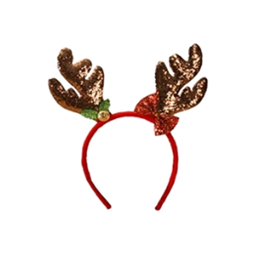 Antler Headband Headband Performance Headband Cute Atmosphere Loose Powder Headwear Chrisrmas Ornament Xmas Gift