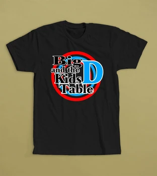 

BIG D AND THE KIDS TABLE T-SHIRT TEE S - 3XL SKA PUNK BAND LESS THAN JAKE Harajuku Funny Rick Tee Shirts Funny