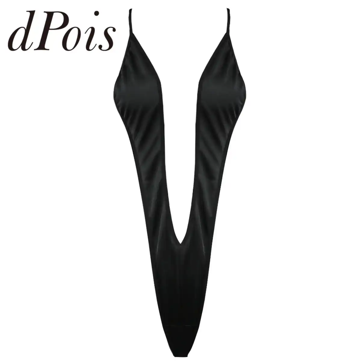 v shaped one piece swimsuit