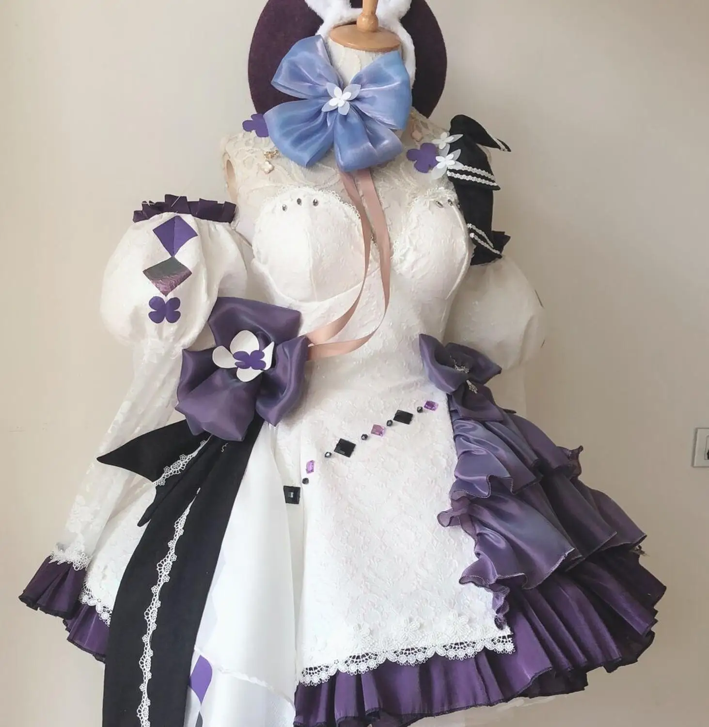 

[Customized] Game Girls Frontline HK416 Party Dress Lolita Dress Any Size Cosplay Costume Women Halloween Free Shipping 2020 New