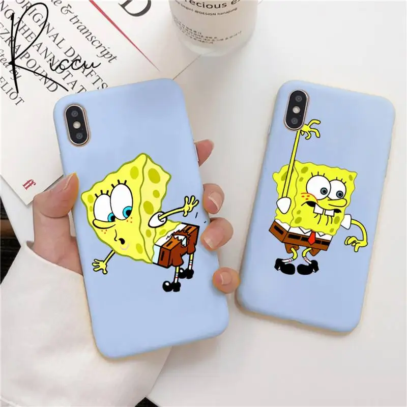 Лидер продаж стильная футболка с изображением персонажей видеоигр SpongebobS Чехол