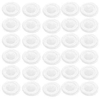 

200pcs Self-adhesive Bumper Pad Practical Rubber Bumpers Door Stoppers for Home Office