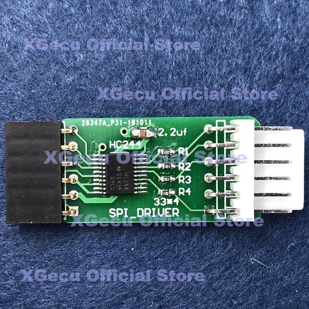 Plcc para Xgecu Driver Ssop8 Adaptador Tl866ii Plus Usb Universal Programador Flash Eeprom Mcu Avr Spi Qfp32 Sop16 Sop20 - Imagem 3