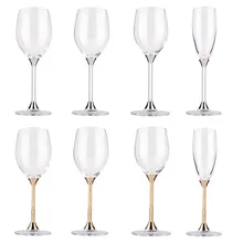 Рекламные дешевые хрустальные бокалы для вина es в конце года Свадебные бокалы для вина Рождественский бокал для вина чашка кухонная стеклянная посуда