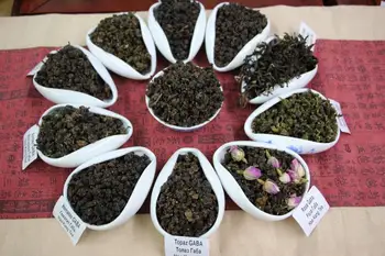 

Сhinese tea set for oolong Ga Ba tea Set with 11 kinds of Taiwan Gaba - 11 pcs.