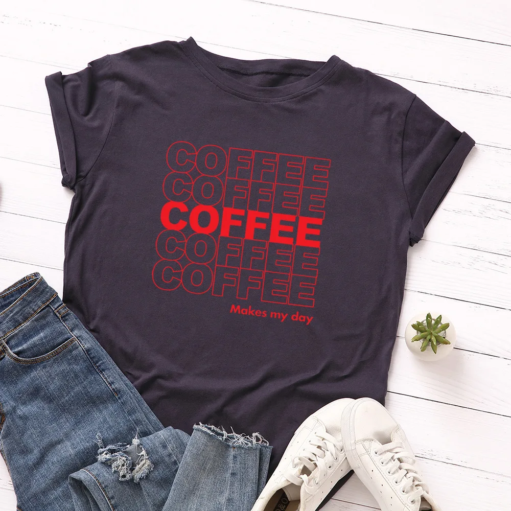 JFUNCY 100% Cotton Summer T Shirt Women O-neck Short Sleeve Woman Tees Tops Oversize S-5XL Casual Female T-shirts