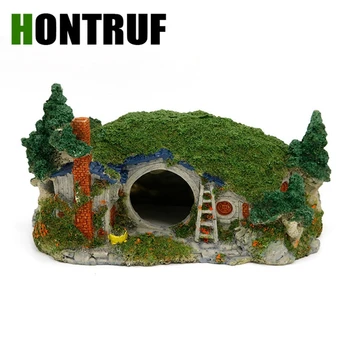 

Aquarium fish tank reptile tank large landscape decorations climbing pet spider lizard hermit crab fish shrimp shelter