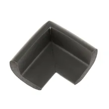 10 шт стол углы пены защитная накладка для безопасности ребенка-черный