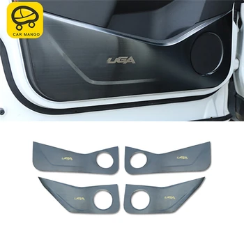 

CAR MANGO Car Care Door Gate Protector Cover Auto Anti-kick Pad Trim Frame Interior Accessories For Ford KUGA Escape 2017 2018