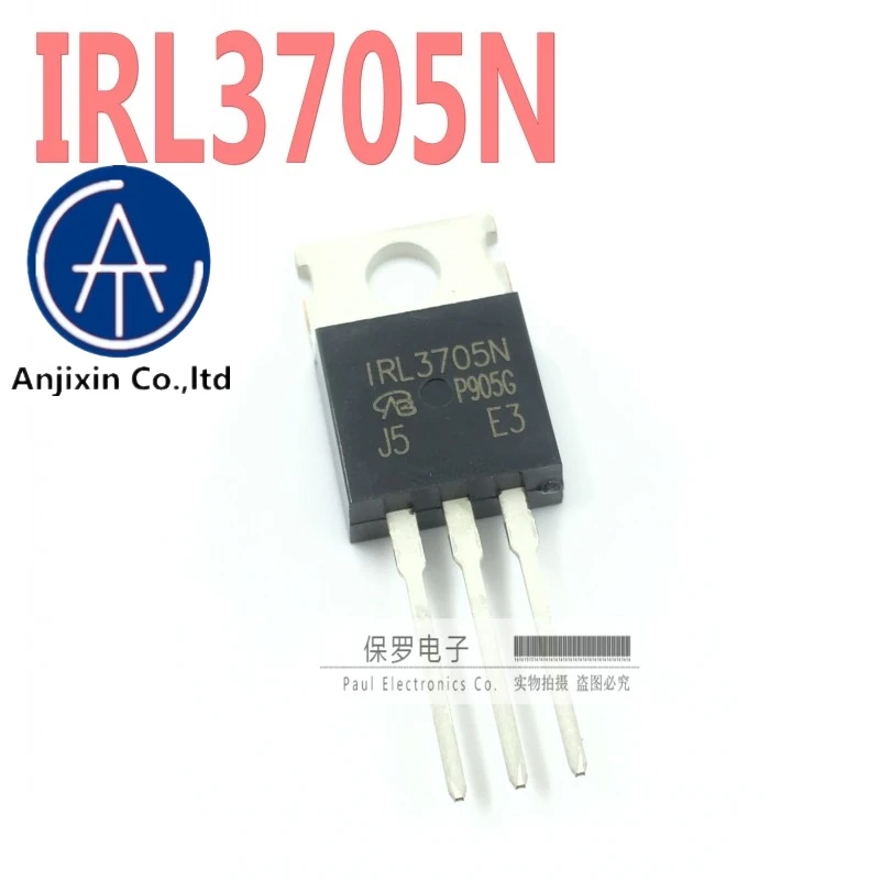 

10 шт. 100% оригинальная новая полевого транзистора IRL3705N L3705N-220 98A 55В в наличии