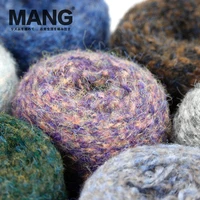 MANG 50g 1Pc Special Colorful Hand Knitting Crochet Camel Hair Spray Yarn Thick Thread for Baby Lady Scarf Sweater Glove Bag Hat 1