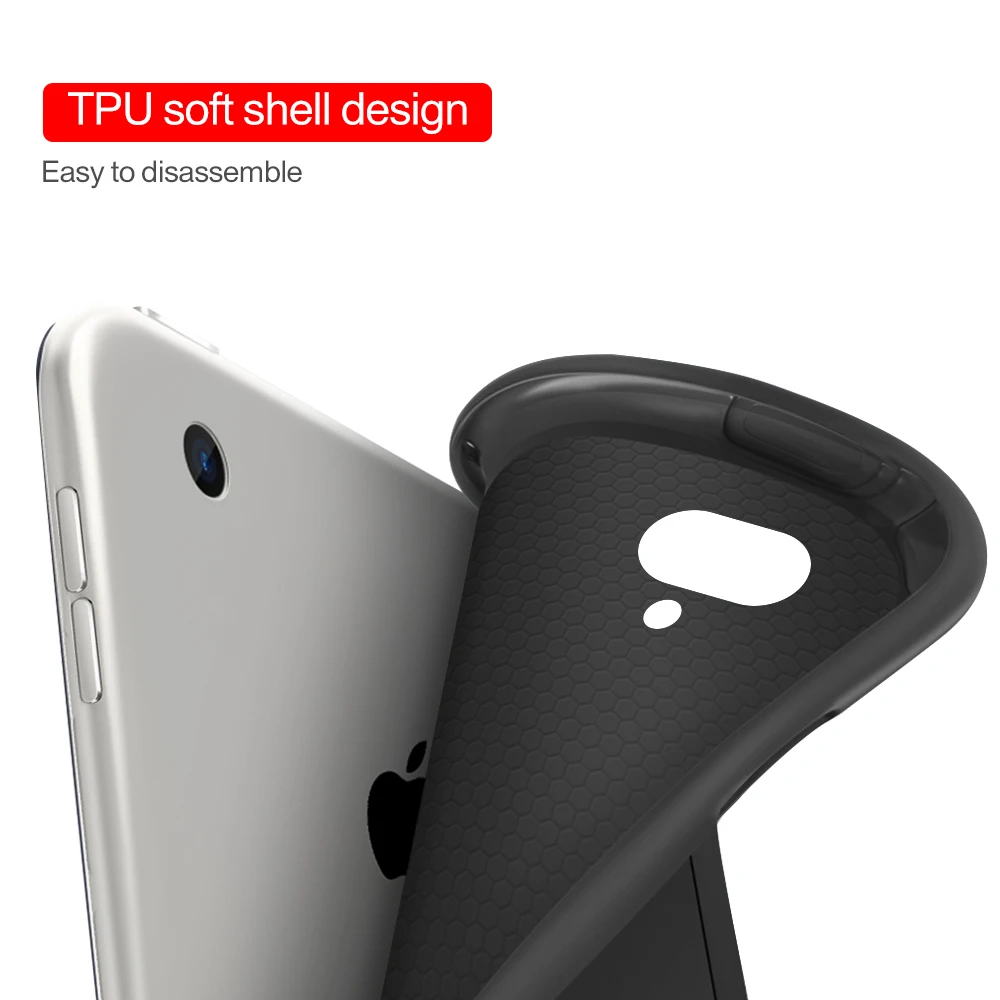 Умный чехол для iPad 9 7 2017 2018 подставка из искусственной кожи Air 1 2 5 6 го поколения с