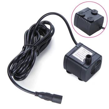 

Hot 10V 5W Brushless Solar Power Water Pump Decorative Fountain Water Pump with 6 LED Spotlight for Garden Pond Pool Water Cycle