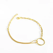 La Maxza, браслеты из стерлингового серебра 925 пробы для женщин, Круглый Женский дизайнерский серебряный браслет 925, женские золотые женские аксессуары