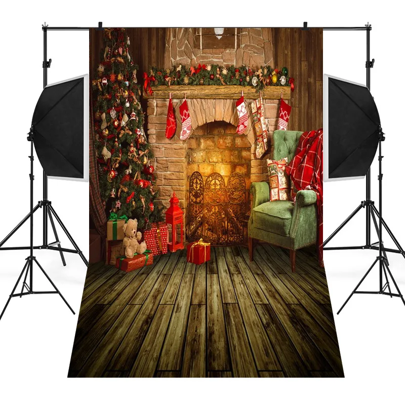 

New Christmas party holiday arrangement photo background cloth