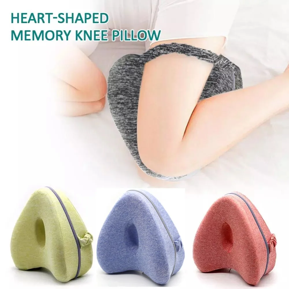 

Orthopedic Pillow for Sleeping Memory Foam Leg Positioner Pillow Knee Support Cushion between Legs For Pain Sciatica Relief
