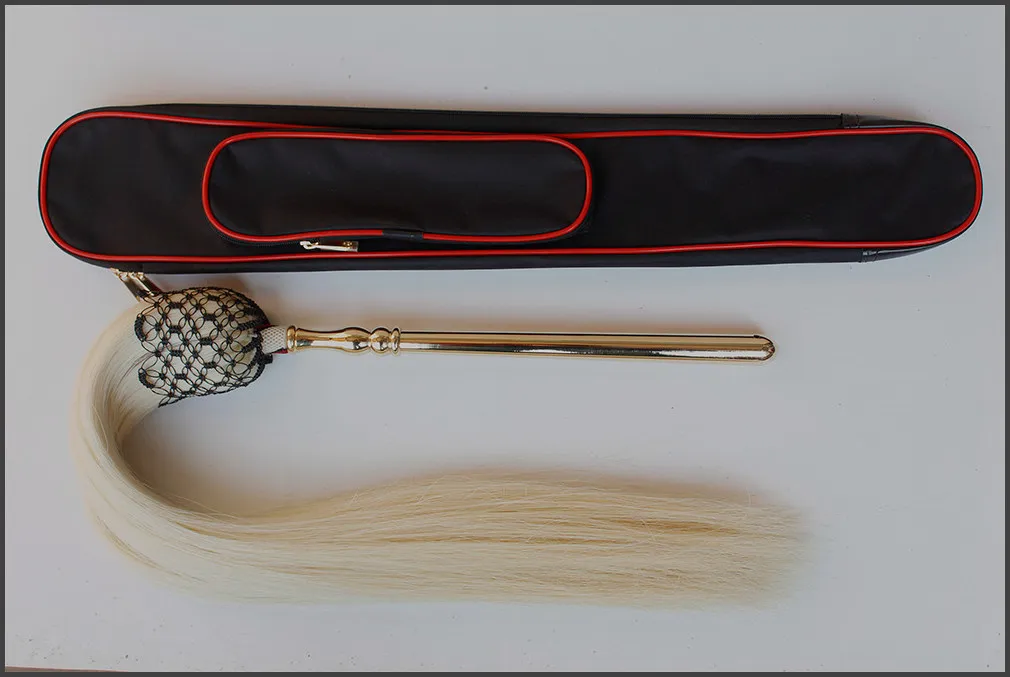 Конский хвост Whisk Tai Chi Whisk пыль Whisk The Priest Whisk волшебная ручка из чистой меди выбран действительно хвост отправить