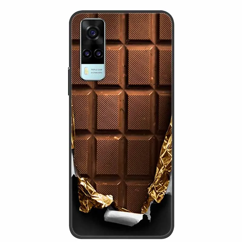 Cute Cartoon Shockproof Soft Silicone TPU Back Cover - Enhanced Protection and Style