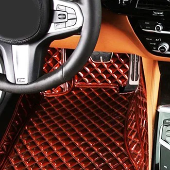 

"Car floor mats special for Audi A4 B5 B6 B7 B8 allraod Avant A3 A6 C6 C7 A7 A8 Q3 Q5 Q7 5D car styling carpet rugs "